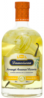 Damoiseau Rhum Arrangé Ananas Victoria likőr 0,7L (30%)