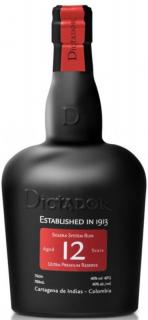 Dictador 12 years rum 0,7L 40%