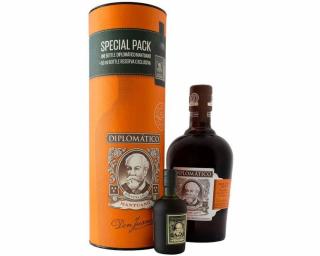 Diplomático Mantuano + Exclusiva mini rum 0,7L+0,05L 40%