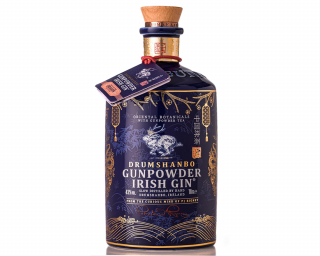 Drumshanbo Gunpowder Dragon Edition gin kerámia dekanterben 0,7L 43%