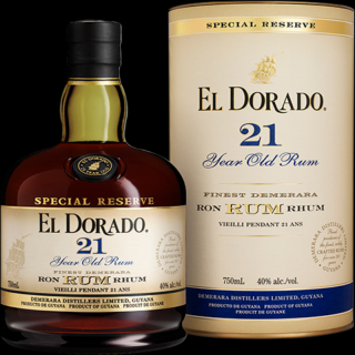 El Dorado 21 years rum dd. 0,7L 43%