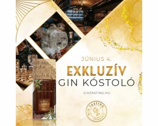 Exkluzív gin kóstoló június 4.