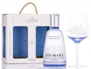 Gin Mare Mediterranean Gin 0,7L 42,7% ajándékcsomag GT pohárral