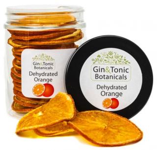 Gin Tonic Botanicals közepes tégelyben Szárított Narancs karikák 40 gr