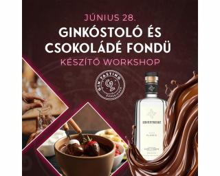 Ginkóstoló és csokoládé fondü készítő workshop június 28.