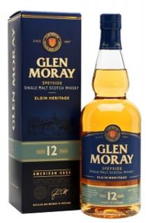 Glen Moray 12 years American Cask 40% pdd.0,7