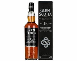 Glen Scotia 15 éves Whisky 0,7l 46%