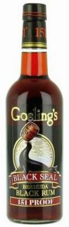 Goslings 151 Black Seal Bermuda rum 0,7L 75,5%