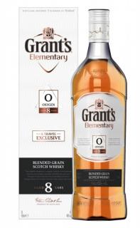 Grant's Elementary 8 years whisky 1L 40% pdd.