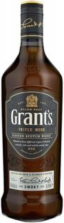 Grants Smoky whisky 1L 40%