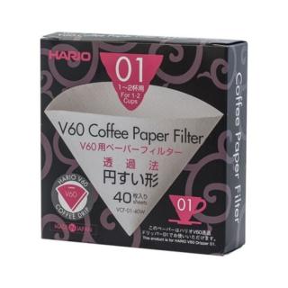 Hario filterpapír V60-01 csöpögőhöz 40 db