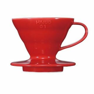 Hario V60 01 kerámia dripper piros