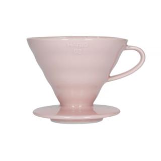 Hario V60-02 Kerámia dripper rózsaszín