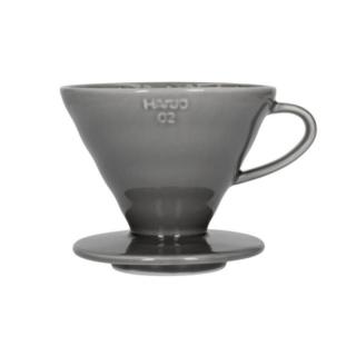 Hario V60-02 kerámia kávécsepegtető szürke