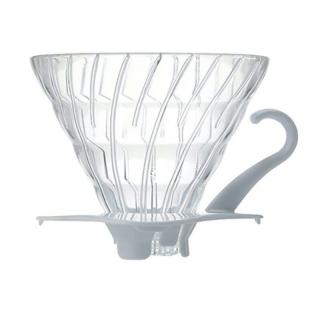 Hario V60-02 Üveg Kávé Csepegtető Dripper Fehér