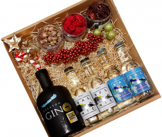 Karácsonyi Balaton gin tonik csomag díszdobozban