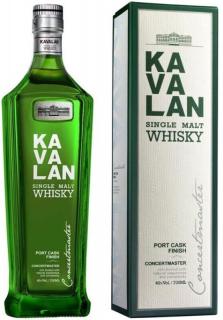 Kavalan Concertmaster whisky pdd 0,7L 40%