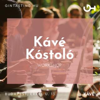 Kávékészítő workshop - Alkoholos kávékoktélok augusztus 18.