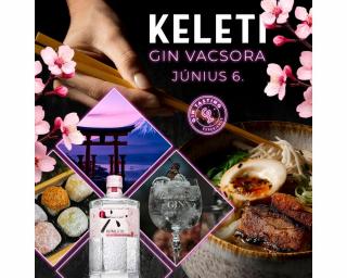 Keleti Gin vacsora június 6.