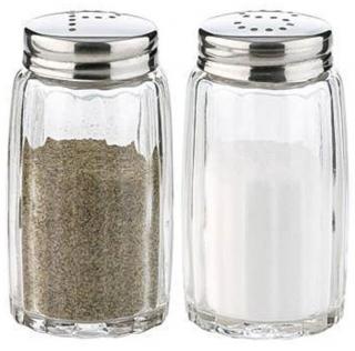 Klasszikus só vagy bors szóró üveg 1 db