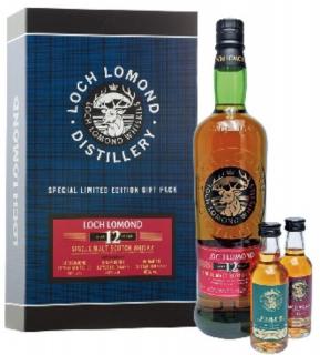 Loch Lomond 12years 0,7L (46%) ajándékcsomag, dd.