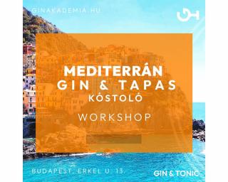Mediterrán Gin és spanyol sonka kóstoló Workshop május 21.