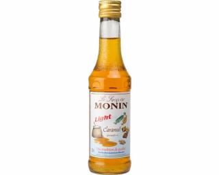 Monin Cukormentes Karamell (Sugarfree Caramel) szirup 0,25L