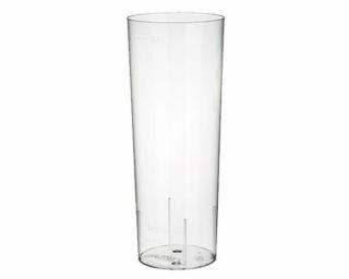 Műanyag long drinkes pohár 300ml 10db/cs