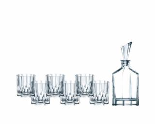 Nachtmann Aspen whisky dekanter 750ml + 6db pohár 320 ml