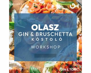Olasz Gin Tonik Est  Workshop olasz sonka Válogatással április 16.