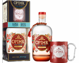 Opihr Far East Edition Gin 0,7 43% pdd. + fém bögre