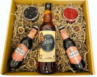 Sailor Jerry Rum Szett Koktélfűszerrel