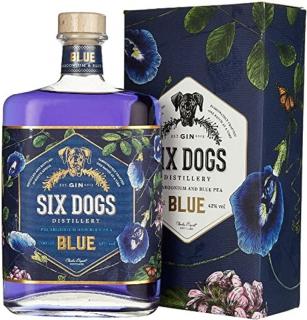 Six Dogs Blue Gin 0,7l 43%