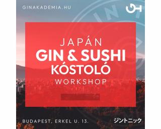 Sushi készítő tanfolyam és japán gin kóstoló workshop május 15.