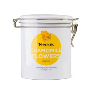 Teapigs Chamomile Flowers Filteres Tea 20 teafilter csatos üvegben