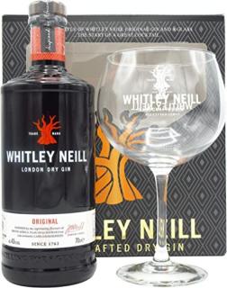 Whitley Neill Original Gin 0,7L 43% pdd. + pohár