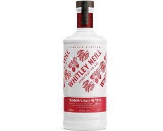 Whitley Neill Strawberry-Pepper (Eper-Bors) Gin 0,7 43%