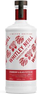 Whitley Neill Strawberry-Pepper (Eper-Bors) Gin - 0,7L (43%)