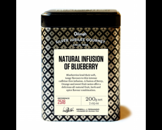 Dilmah tea - exceptional piramis filter natural infusion of blueberry tea 40db