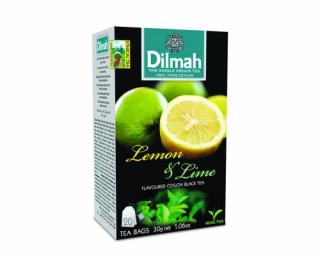 Dilmah tea lemon  limed - citromos fekete tea 25db