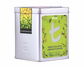 Dilmah tea T-series zöld tea with jasmine flowers - szálas tea