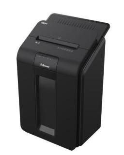 Iratmegsemmisítő, minikonfetti, 90 lap, FELLOWES "AutoMax 100M"