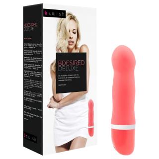 B SWISH Bdesired Deluxe - hullámos vibrátor (korall)