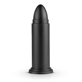 BUTTR 10 Punder - tapadókorongos nagy dildó (fekete)