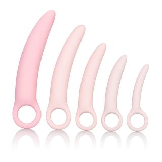 CalExotics Inspire - egészségügyi hüvelytágító szett (pink)
