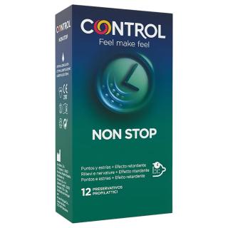 Control - bordázott késleltető hatású óvszer (12db)