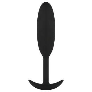 Easytoys Heavy Fulfiller - 54g-os anál plug - kicsi (fekete)