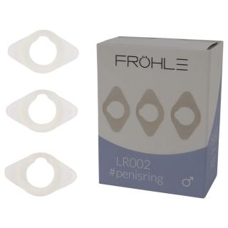 Fröhle LR002 (2,1cm) - orvosi péniszgyűrű szett (3db)
