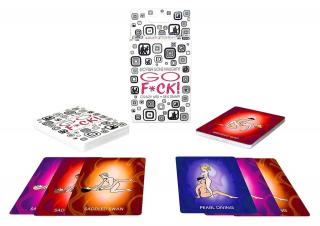 GO F*CK - Kama Sutra kártya (52db)