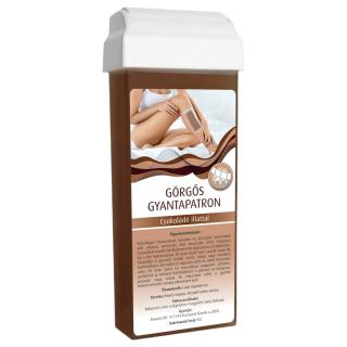 Görgős gyantapatron széles görgőfejjel (100ml) - csoki illat